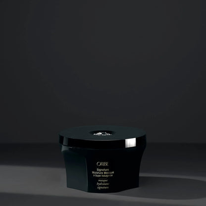 Shop Rescue Spa Oribe Signature Moisture Masque in a black jar for deep hair hydration and repair.