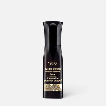 Shop Rescue Spa Oribe Invisible Defense Universal Protection Spray in a 50ml travel size black bottle.