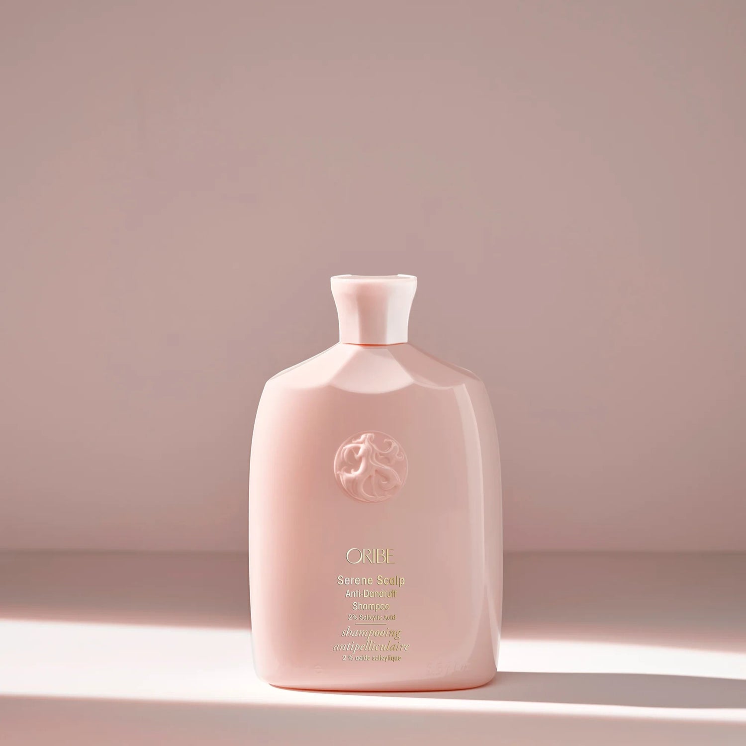 Shop Rescue Spa Oribe Serene Scalp Anti-Dandruff Shampoo with salicylic acid, 250ml bottle.