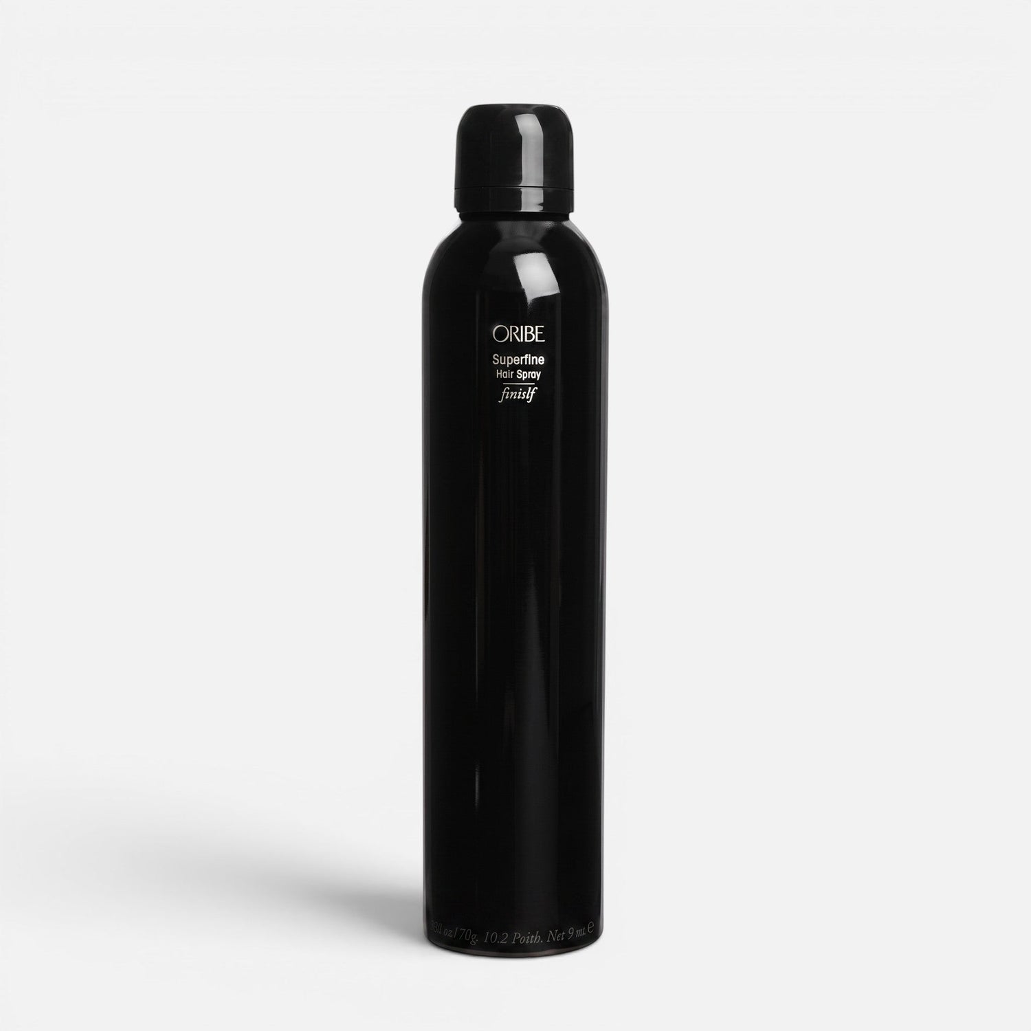 Shop Rescue Spa Oribe Superfine Hair Spray in a sleek black aerosol bottle for flexible medium hold and shine.