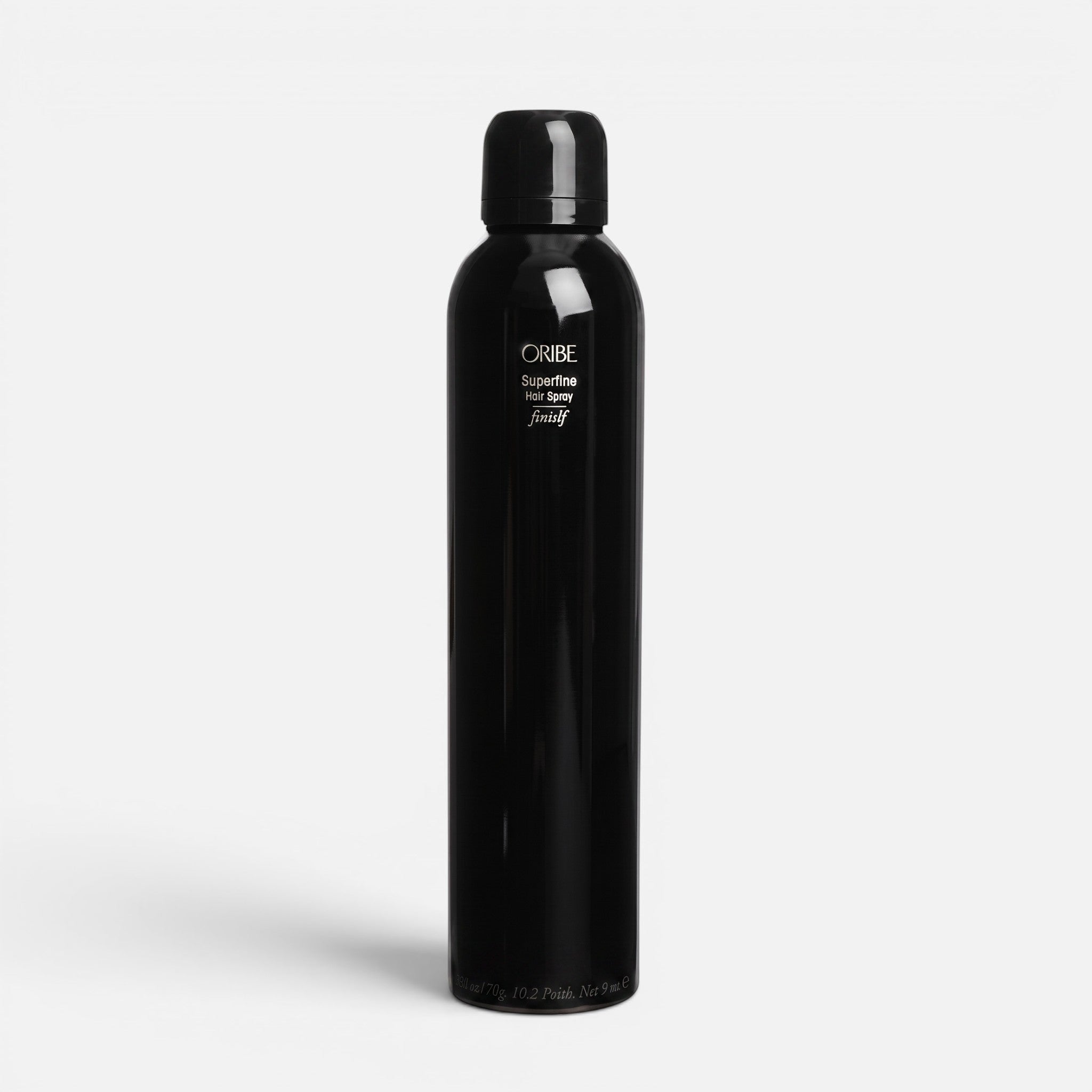 Shop Rescue Spa Oribe Superfine Hair Spray in a sleek black aerosol bottle for flexible medium hold and shine.