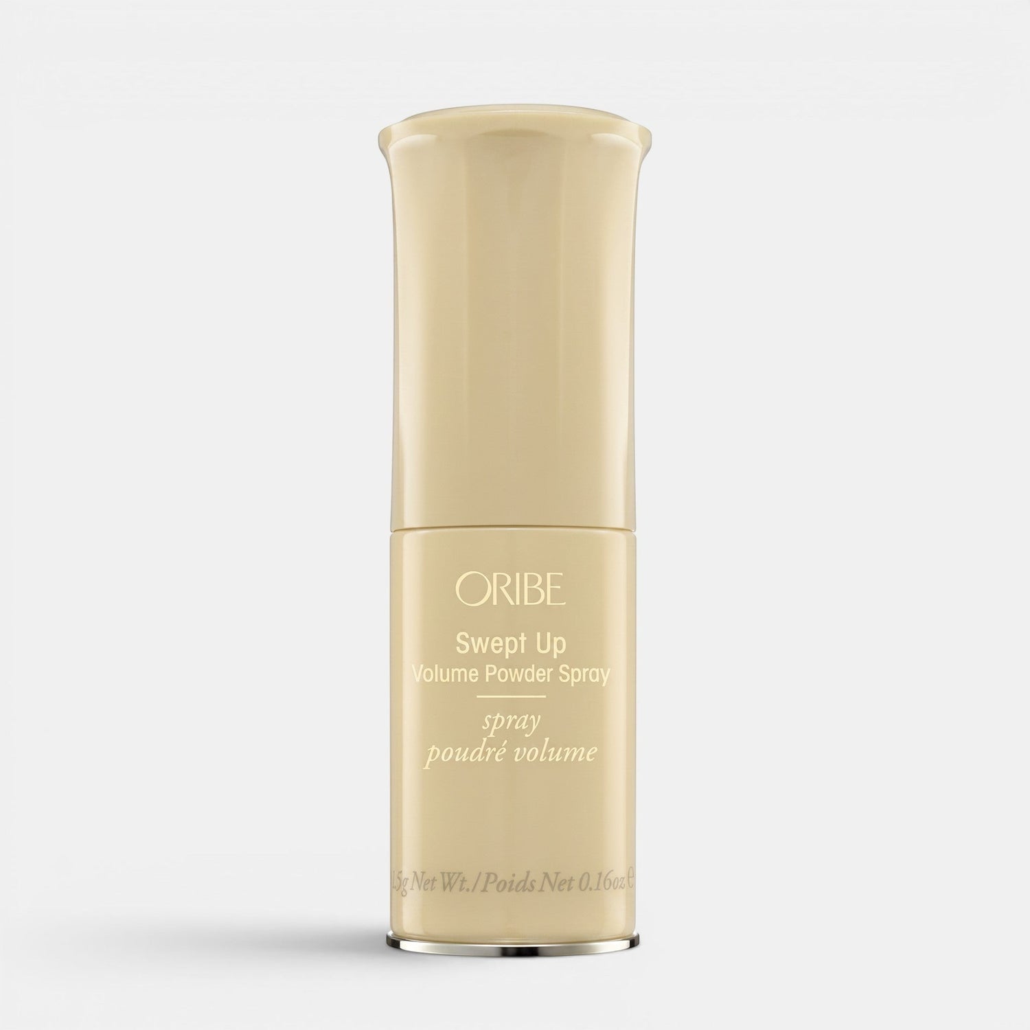 Shop Rescue Spa Oribe Swept Up Volume Powder Spray in a beige non-aerosol bottle for hair texture and root lift.