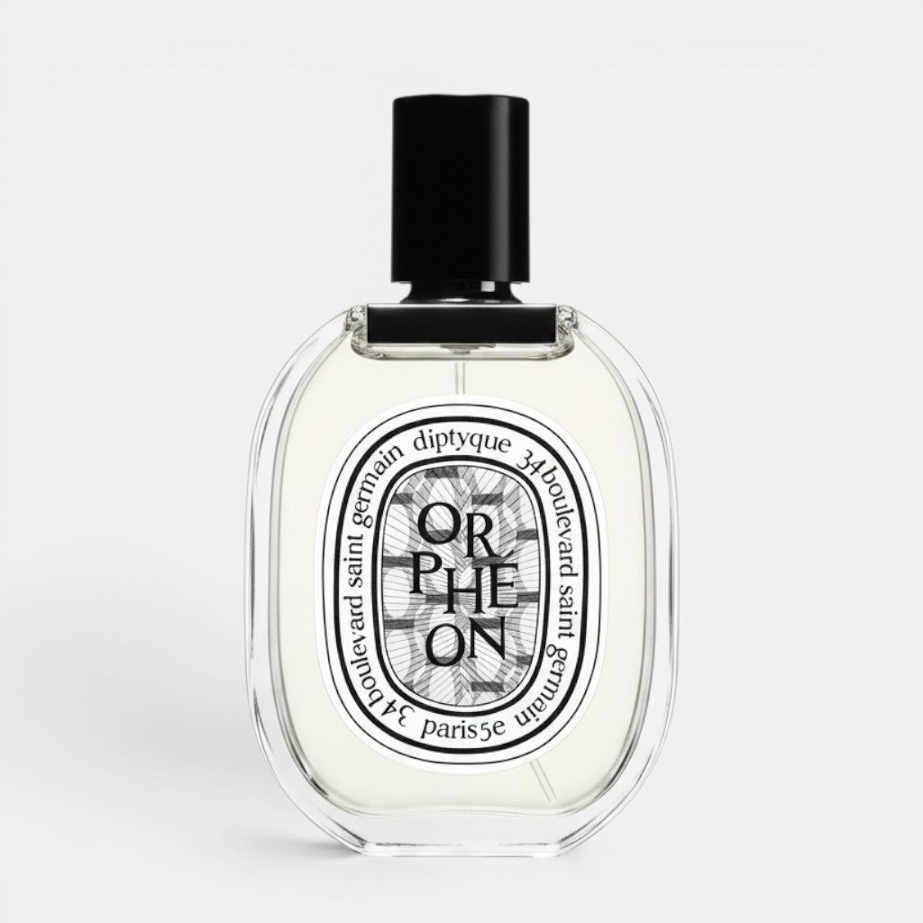 Shop Rescue Spa Orpheon Eau de Toilette in a clear glass bottle with a black cap and iconic oval label.