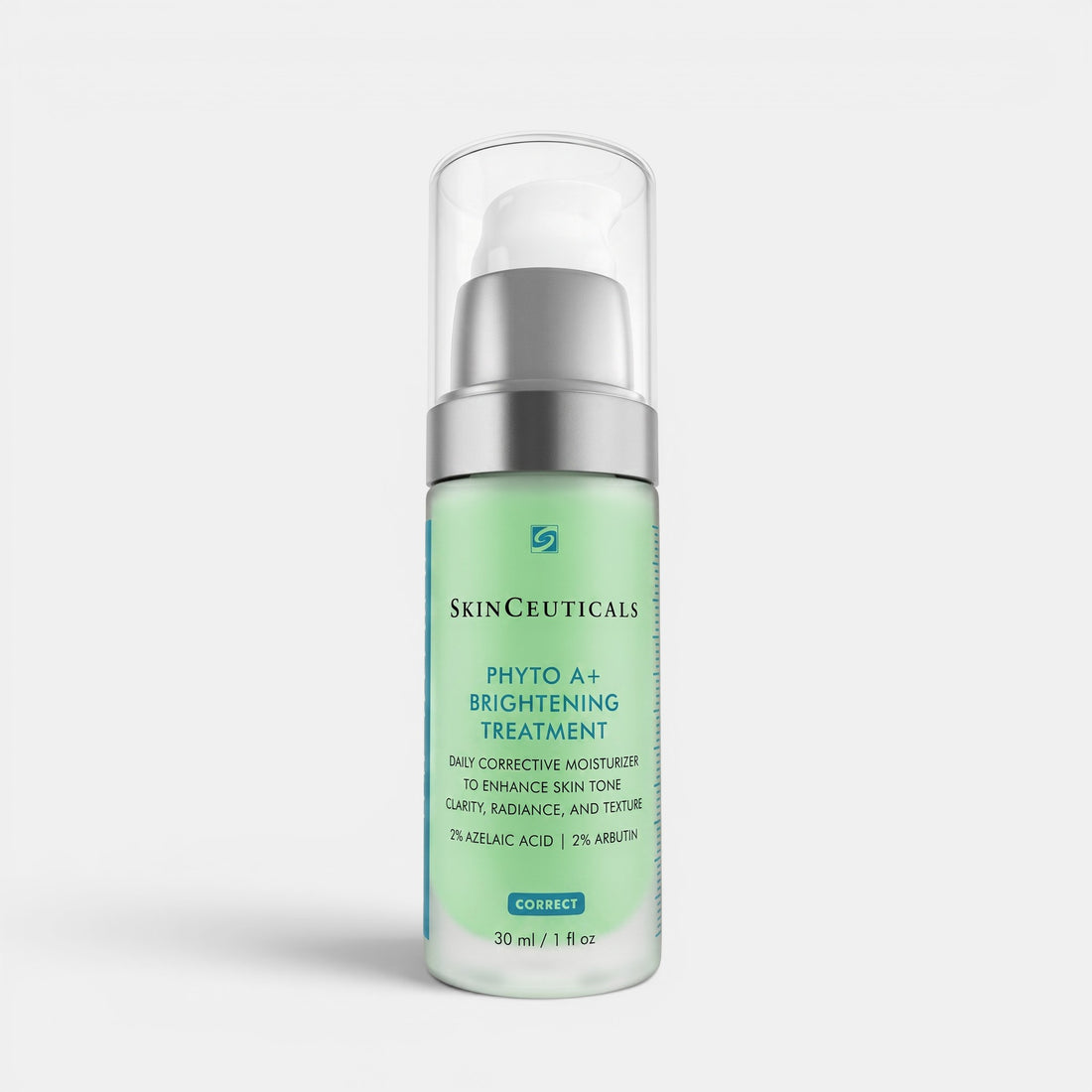 Shop Rescue Spa SkinCeuticals Phyto A+ Brightening Treatment moisturizer in a 30ml pump bottle