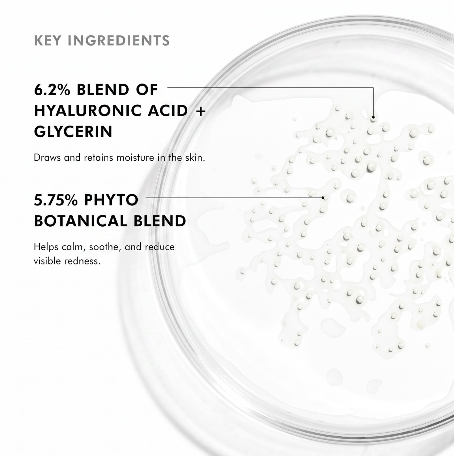 Shop Rescue Spa Phyto Corrective Essence Mist texture showing hyaluronic acid and botanical blend ingredients