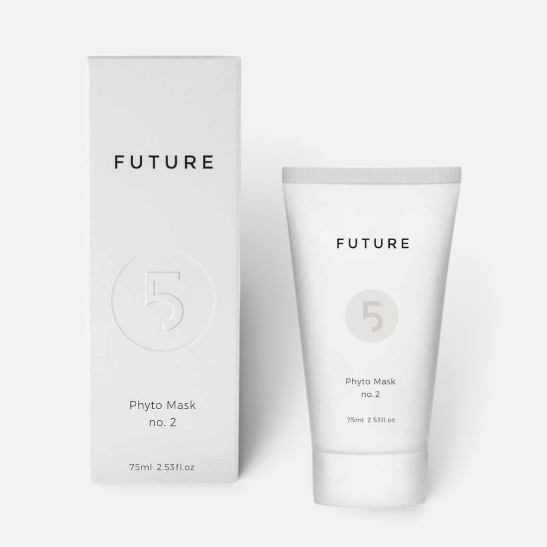 Shop Rescue Spa Phyto Mask No. 2 purifying green clay face mask in a white tube and matching box packaging.