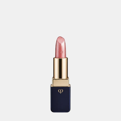Shop Rescue Spa luxurious satin lipstick in a soft pink shade with a lustrous finish and gold accents.