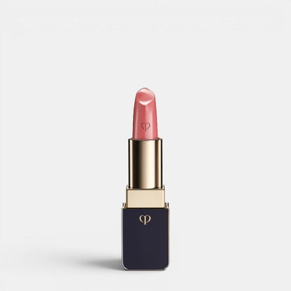 Shop Rescue Spa luxurious satin lipstick in a soft pink shade with a lustrous finish and gold accents.