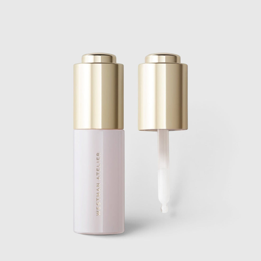 Shop Rescue Spa Pore Refining Complex Serum in a light pink bottle with a gold dropper cap and milky formula.