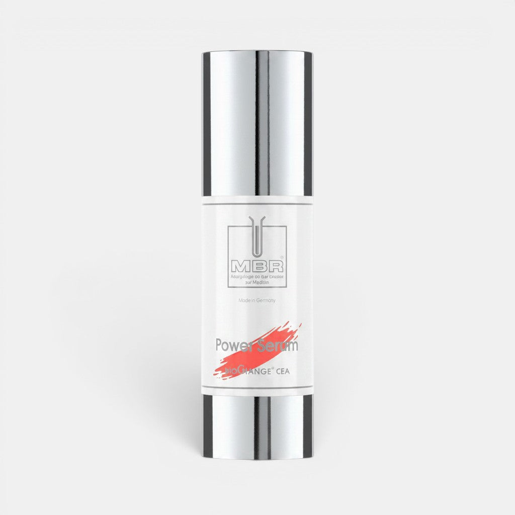 Shop Rescue Spa Power Serum in a white 30ml bottle with a silver cap for skin regeneration and wrinkle reduction.