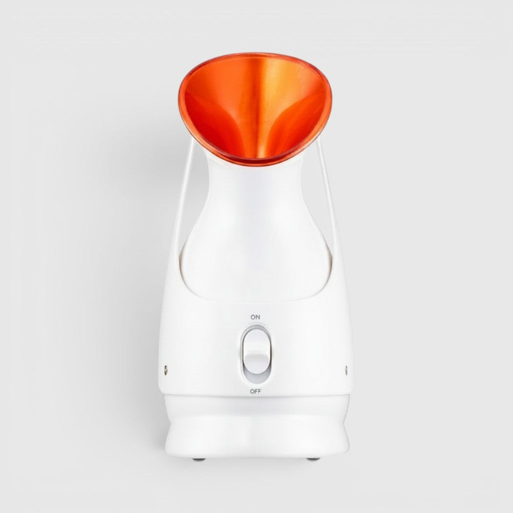 Shop Rescue Spa Pro Facial Steamer in white with an orange steam nozzle for at-home spa skincare treatments.