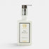 Shop Rescue Spa Prosecco body moisturizer in a clear rectangular bottle with a silver pump dispenser.