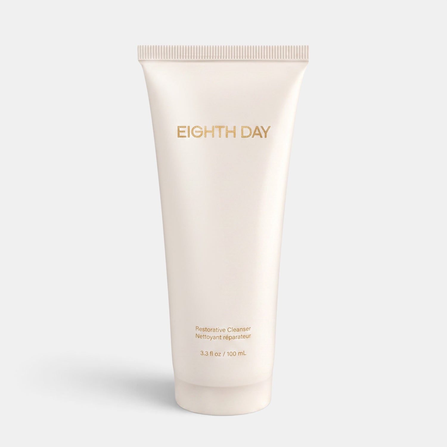 Shop Rescue Spa The Restorative Cleanser in a beige 100ml tube for gentle exfoliation and microbiome support.