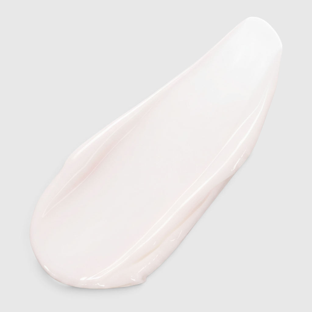 Shop Rescue Spa Rose De Mai Cleansing Balm smooth pale pink cream texture swatch on a neutral background