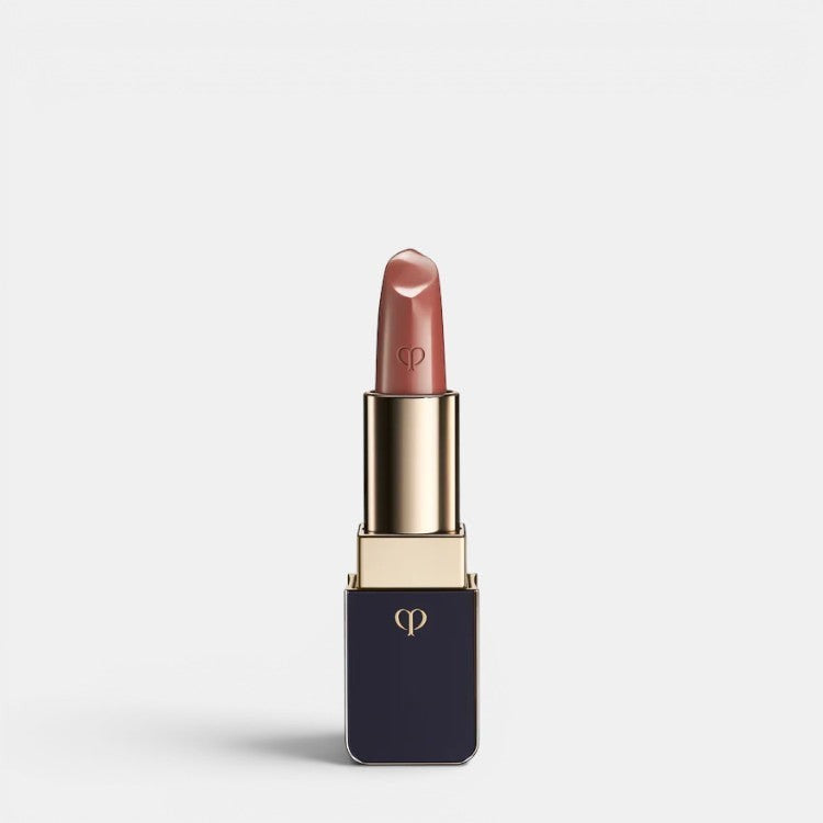 Shop Rescue Spa luxurious satin lipstick in a warm nude shade with a lustrous finish and gold accents.