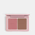 Shop Rescue Spa Westman Atelier Baby Cheeks and Face Trace sculpting powder duo in Petal dusty nude rose and beige.