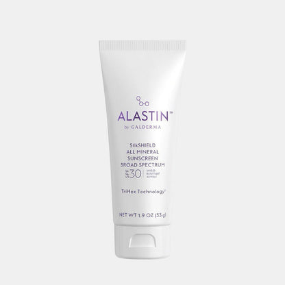 Shop Rescue Spa SilkSHIELD All Mineral Sunscreen SPF 30, a lightweight, transparent broad-spectrum sunscreen with peptide blend.