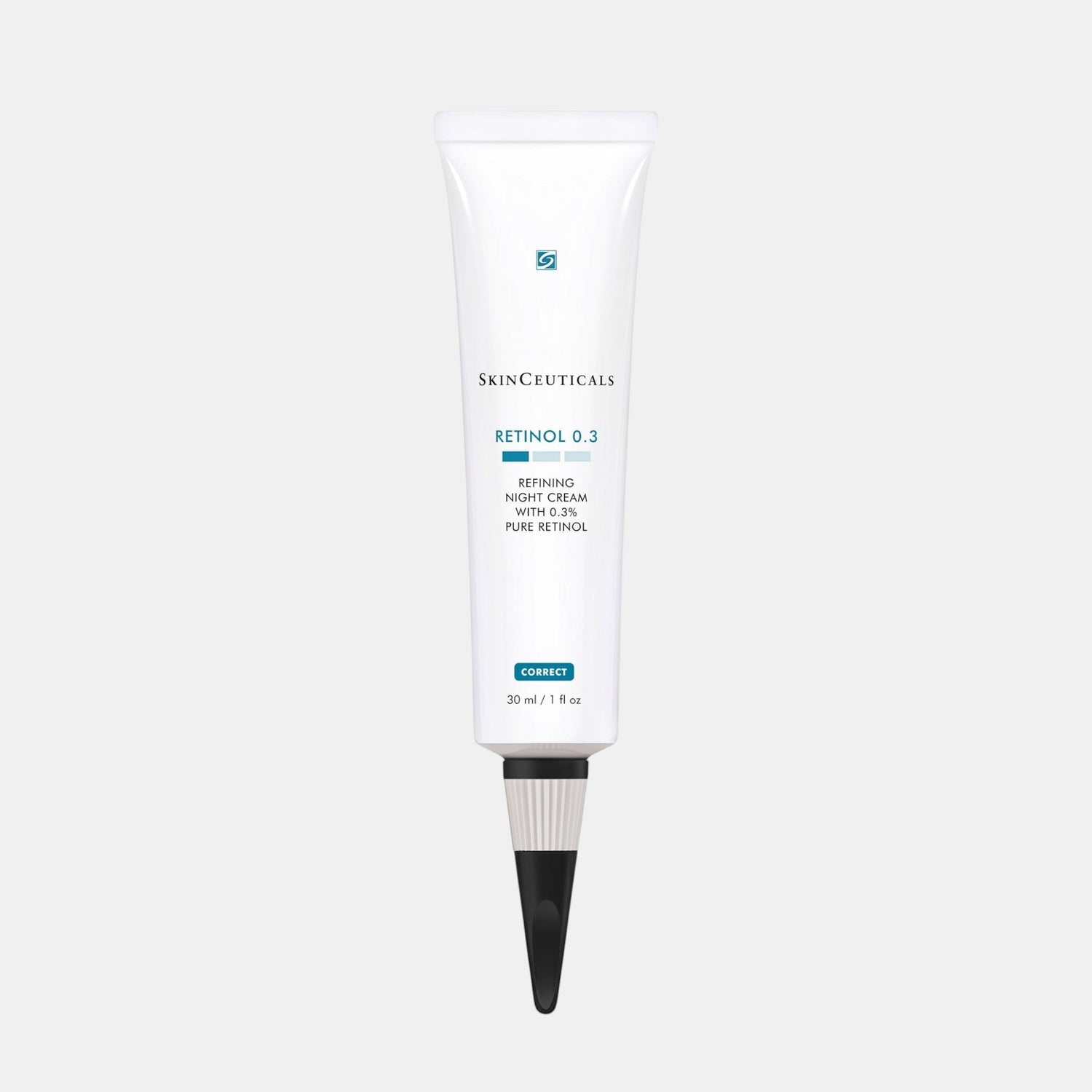 Shop Rescue Spa SkinCeuticals Retinol 0.3 refining night cream in a white 30ml tube for anti-aging skin care.