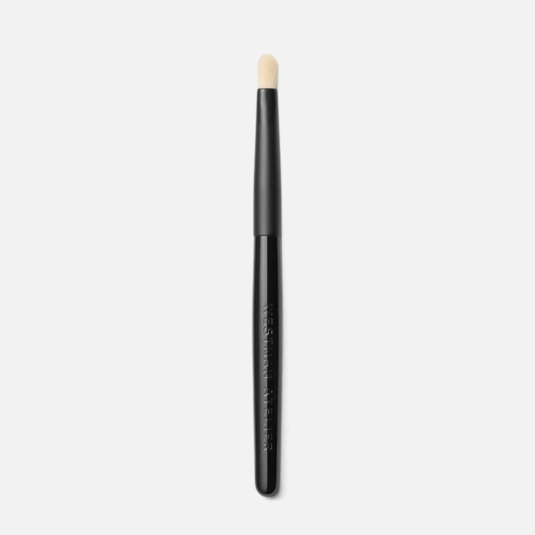 Shop Rescue Spa Spot Check Brush with a pointed tip, soft nylon fibers, and a black sustainably sourced birch handle.