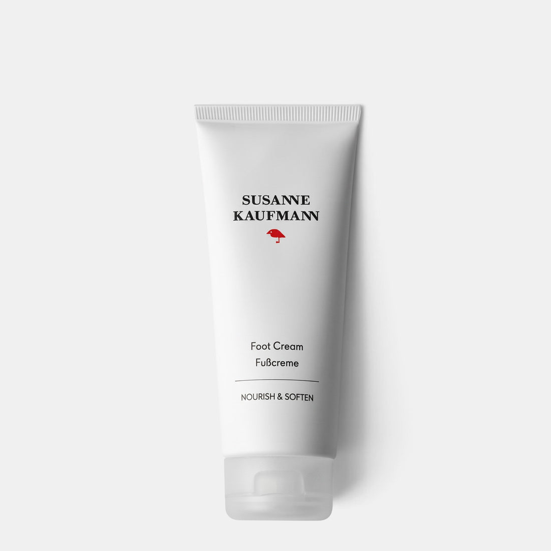 Shop Rescue Spa Susanne Kaufmann Foot Cream in a white 100ml tube for nourishing and softening dry, tired feet.