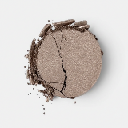 Shop Rescue Spa Mermaid Eye Matte eyeshadow in a taupe brown shade with a velvety finish and cracked texture.