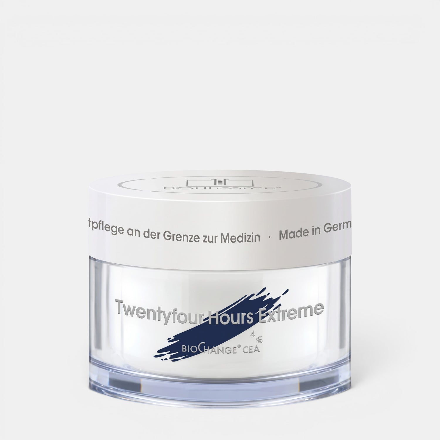 Shop Rescue Spa Twentyfour Hours Extreme vitamin face cream in a 50ml airless pump jar with white and navy branding.