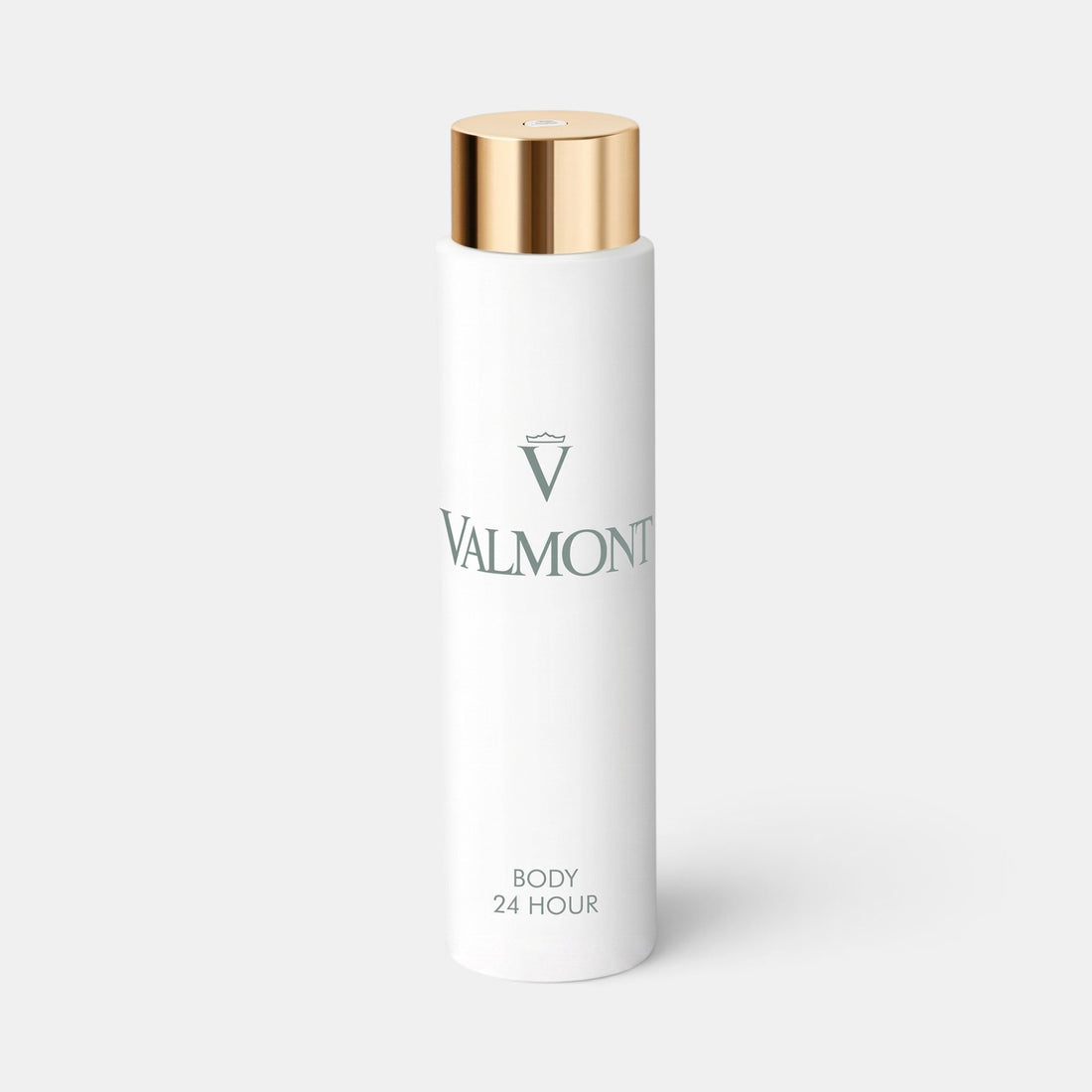 Shop Rescue Spa Valmont Body 24 Hour moisturizing cream in a white 150ml bottle with a gold cap
