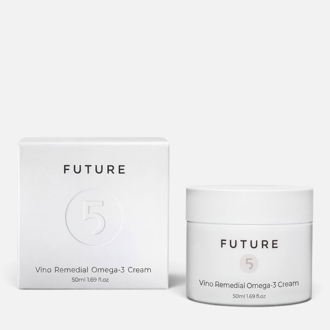 Shop Rescue Spa Vino Remedial Omega 3 Cream 50ml jar and white product box for skin hydration and nourishment