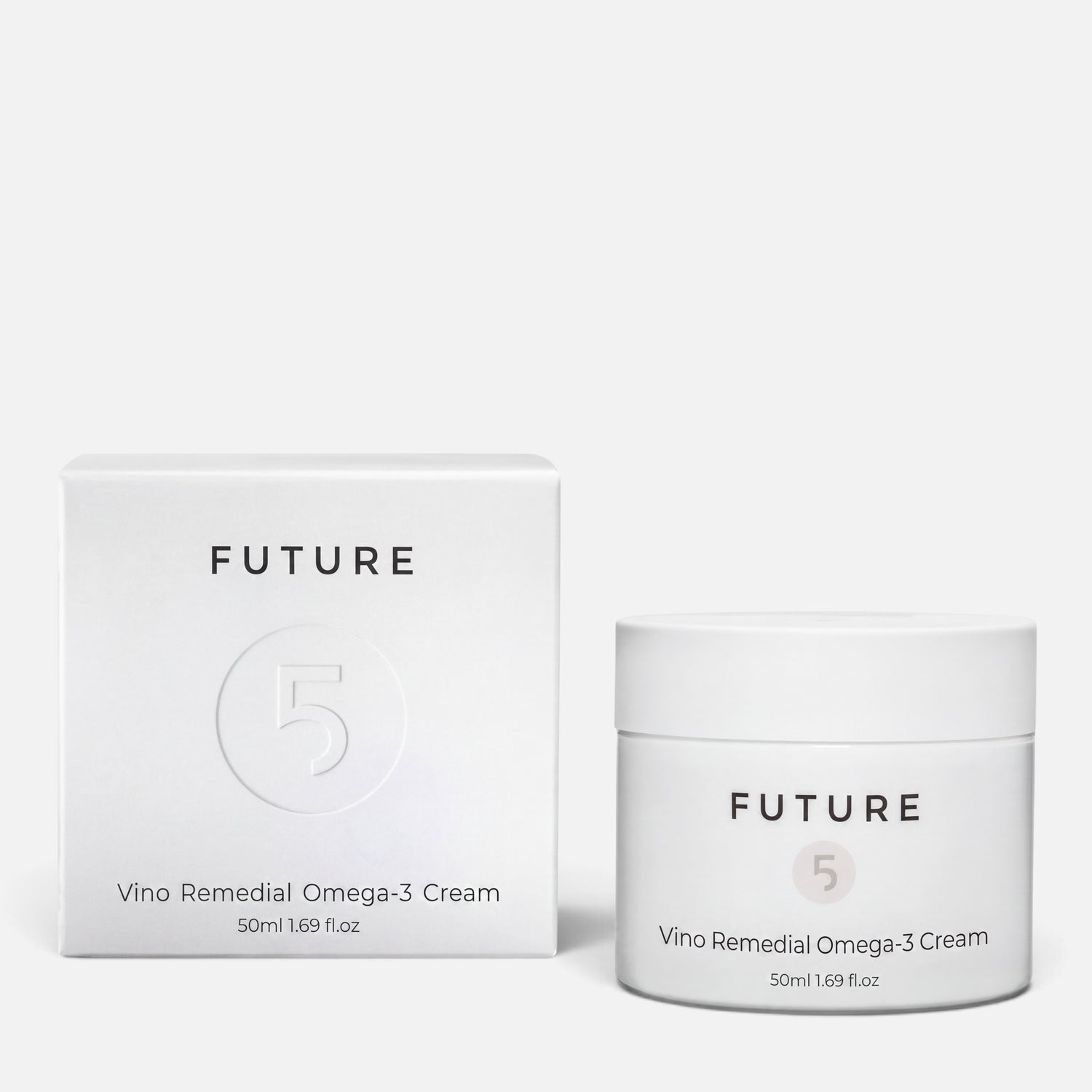 Shop Rescue Spa Vino Remedial Omega 3 Cream 50ml jar and white product box for skin hydration and nourishment