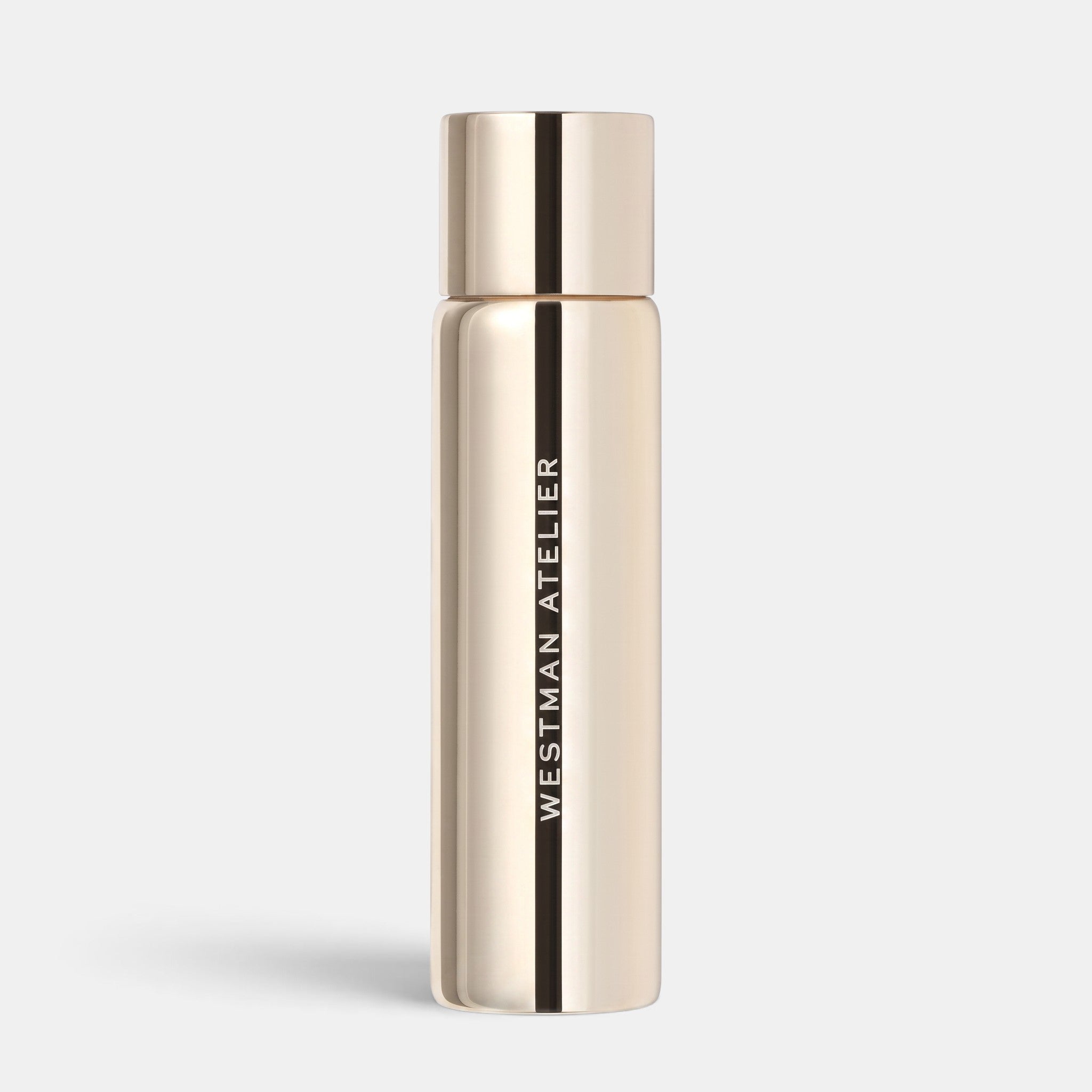 Shop Rescue Spa Supreme C Vitamin C Concentrate serum in a sleek metallic gold cylindrical bottle.