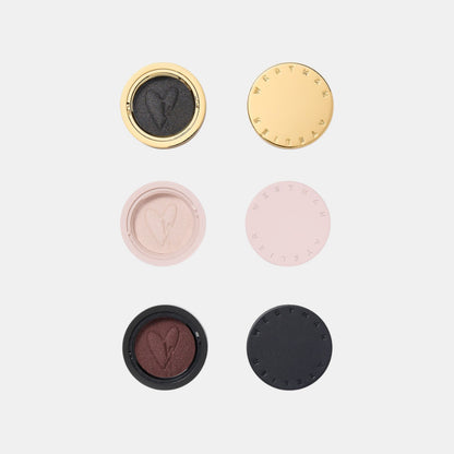 Shop Rescue Spa Westman Atelier Eye Pods Les Nuits trio with noir, champagne, and vin rouge cream-powder shadows.