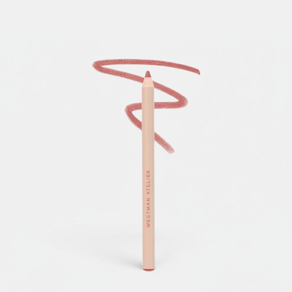 Shop Rescue Spa Westman Atelier Lip Shape Lip Liner in a dusty nude rose shade with a smooth, precise tip.
