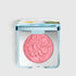 Shop Rescue Spa Wild Meadows Blush in Apple Blossom, a soft pink powder with a floral embossed design in a compact.