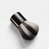 Shop Rescue Spa kabuki brush with soft goat hair and a chic zebra print pattern on a white background