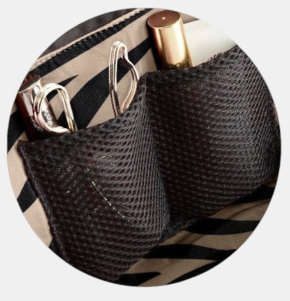 Signature Makeup Bag - Leather