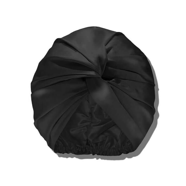 Pure Silk Turban - Black