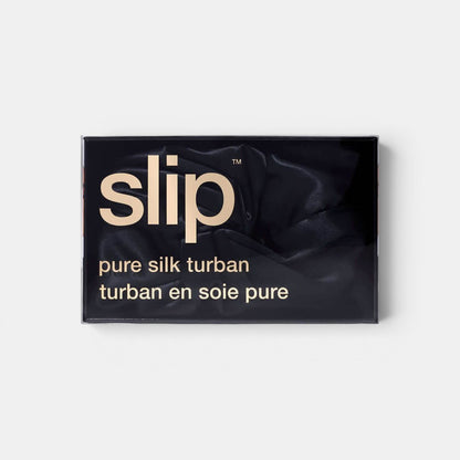 Pure Silk Turban - Black