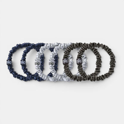 MIDNIGHT SKINNY SCRUNCHIES