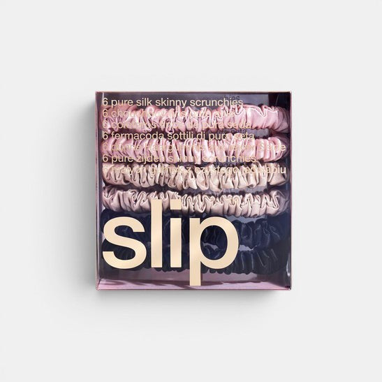 MULTI SKINNY SCRUNCHIES