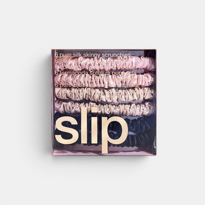 MULTI SKINNY SCRUNCHIES