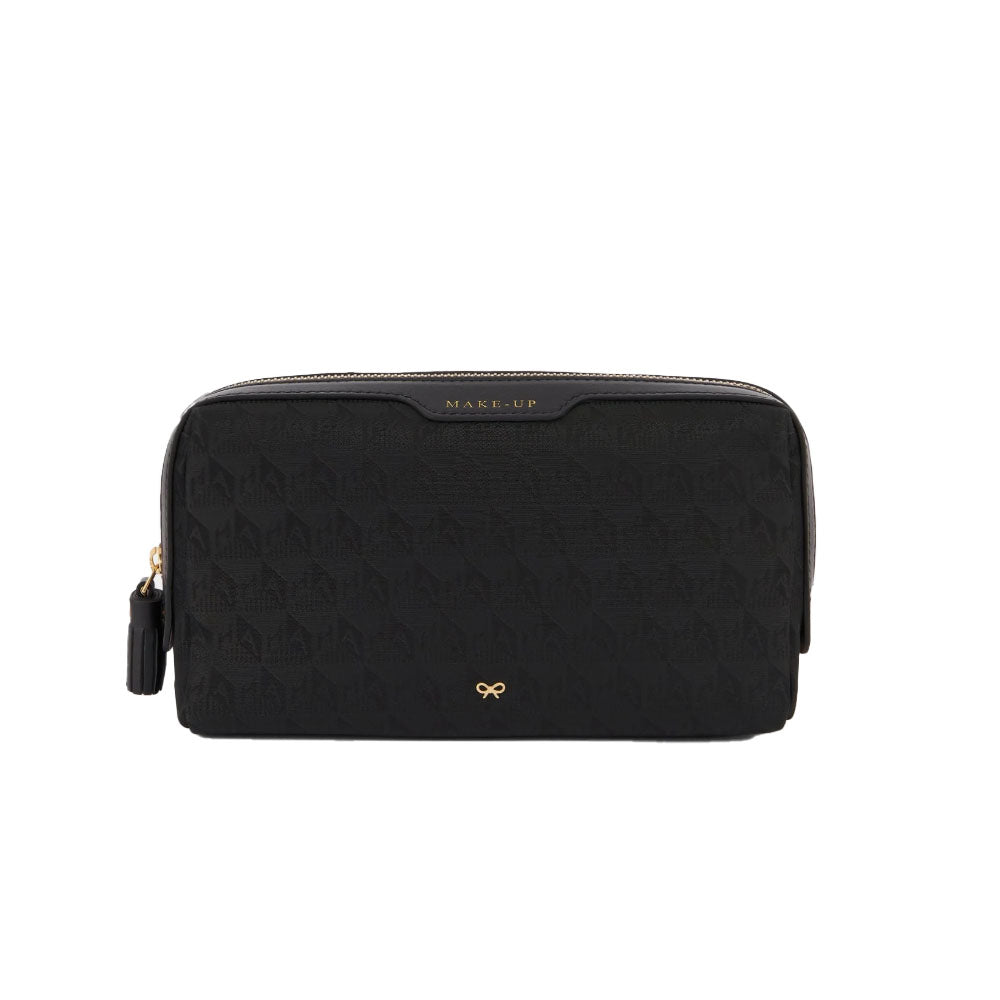 Small Make Up In Black AH Logo Nylon