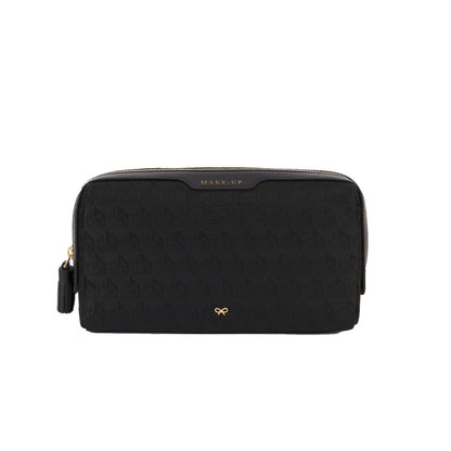 Small Make Up In Black AH Logo Nylon