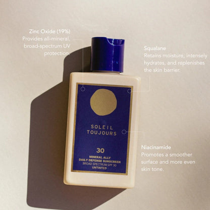 Mineral Ally Daily Defense Sunscreen SPF 30