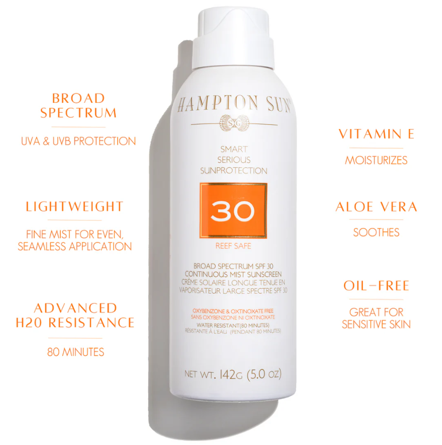 SPF 30 Continuous Mist