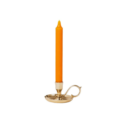 Gold Plated Dutch Candlestick