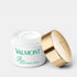 Valmont Prime Renewing Pack 75ml jar with lid placed beside it, shown on a clean white background.