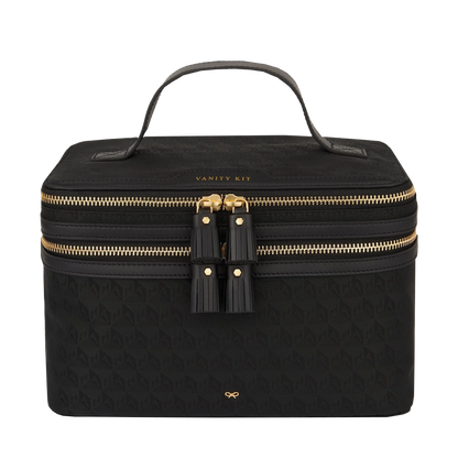 Vanity Kit In Black AH Logo Nylon