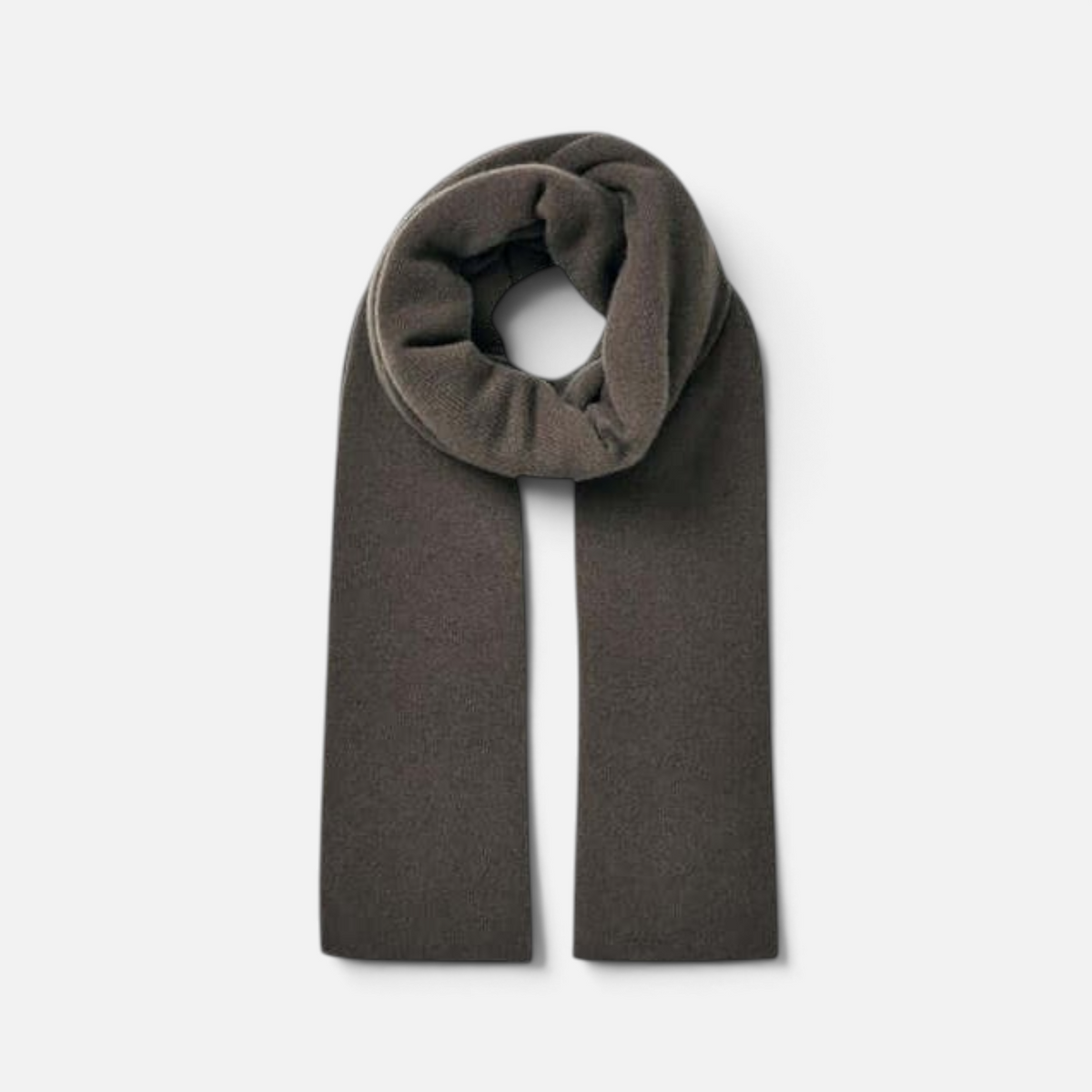 Shop Rescue Spa charcoal grey cashmere travel wrap, a soft and versatile unisex knit scarf or blanket accessory.