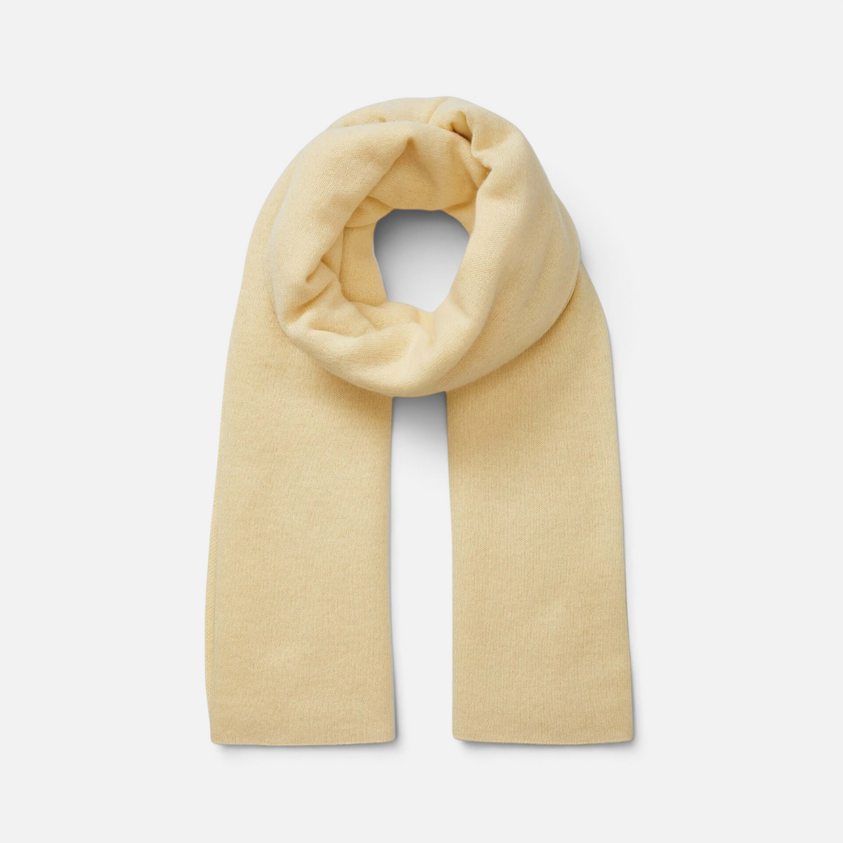 Shop Rescue Spa unisex cream cashmere travel wrap, a soft and breathable knit scarf that doubles as a cozy blanket.