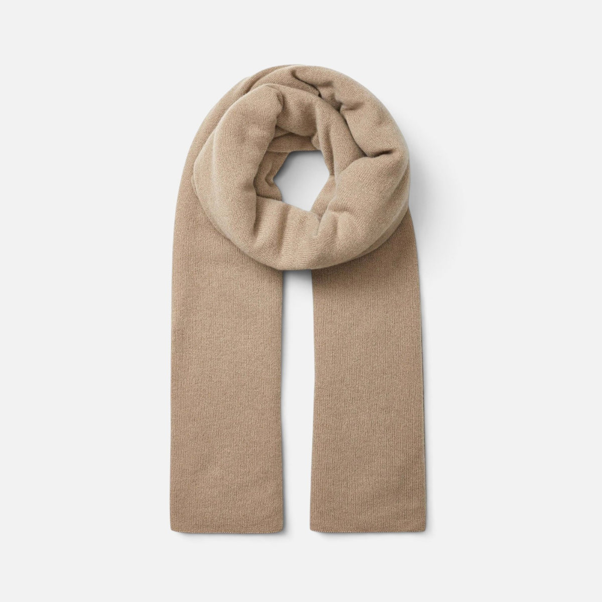 Shop Rescue Spa beige cashmere travel wrap, a soft and breathable unisex knit scarf or blanket accessory.